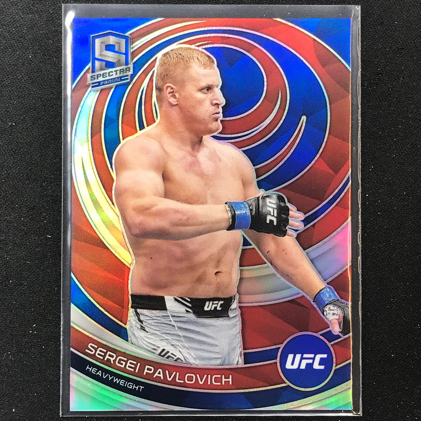 2023 Chronicles UFC SERGEI PAVLOVICH Spectra Blue 90/99 #385