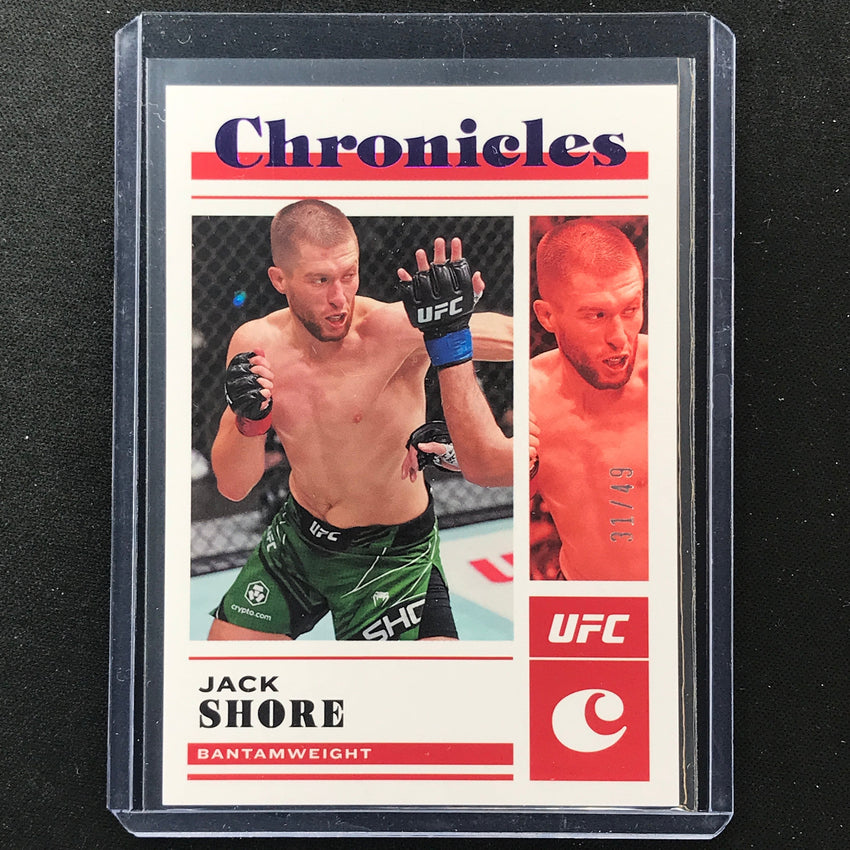 2023 Chronicles UFC Jack Shore Chronicles Base Set Purple 31/49