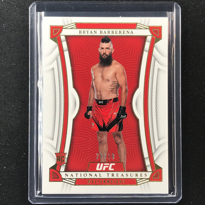 2023 Chronicles UFC BRYAN BARBERENA National Treasures Rookie Base 29/99 #455