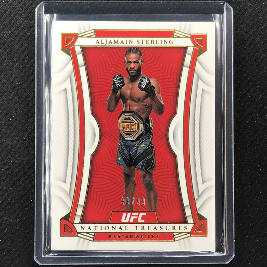2023 Chronicles UFC ALJAMAIN STERLING National Treasures Base 99/99 #459