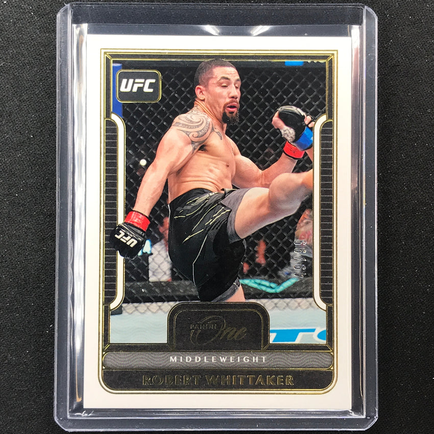 2023 Chronicles UFC ROBERT WHITTAKER One Base 49/99 #480