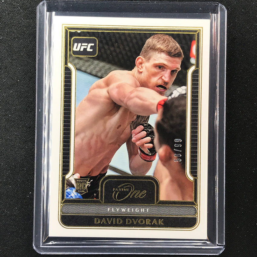 2023 Chronicles UFC DAVID DVORAK One Rookie Base 58/99 #482