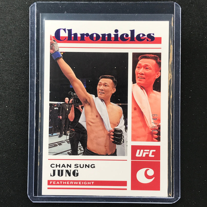 2023 Chronicles UFC Chan Sung Jung Chronicles Base Set Purple 30/49