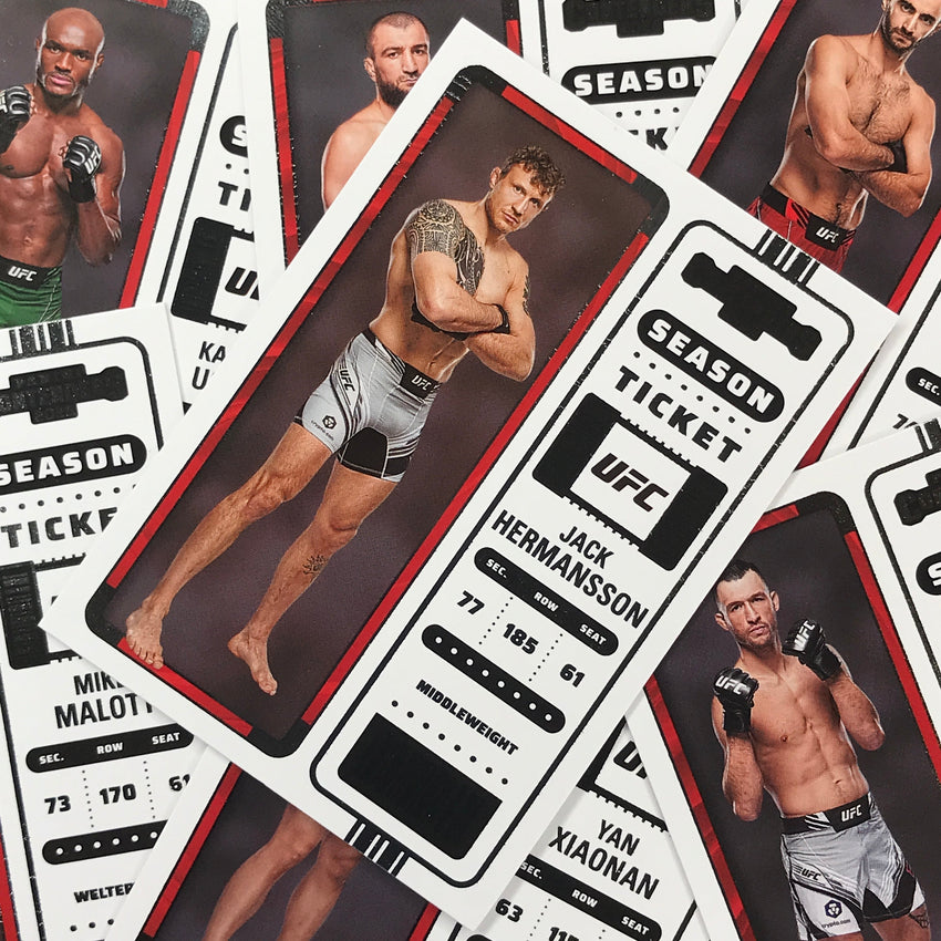 2023 Chronicles UFC JACK HERMANSSON Contenders Season Ticket Base #106