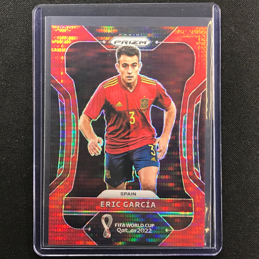 2022 Prizm Fifa World Cup Qatar Eric Garcia Breakaway Red 55/99
