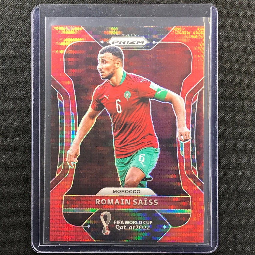 2022 Prizm Fifa World Cup Qatar Romain Saiss Breakaway Red 47/99