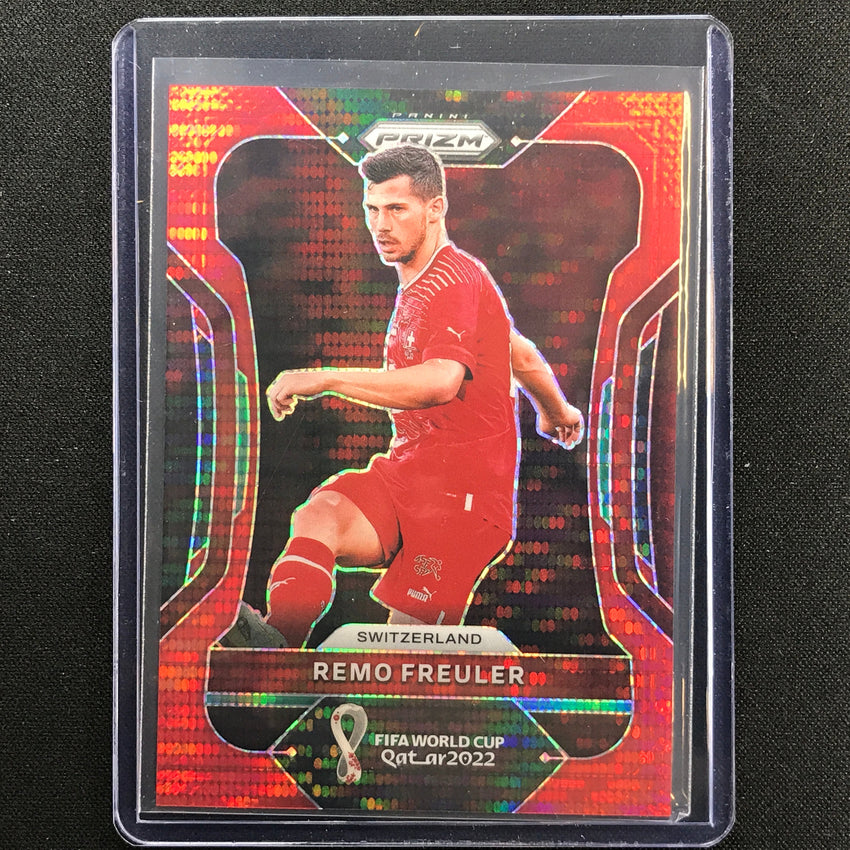 2022 Prizm Fifa World Cup Qatar Remo Freuler Breakaway Red 31/99