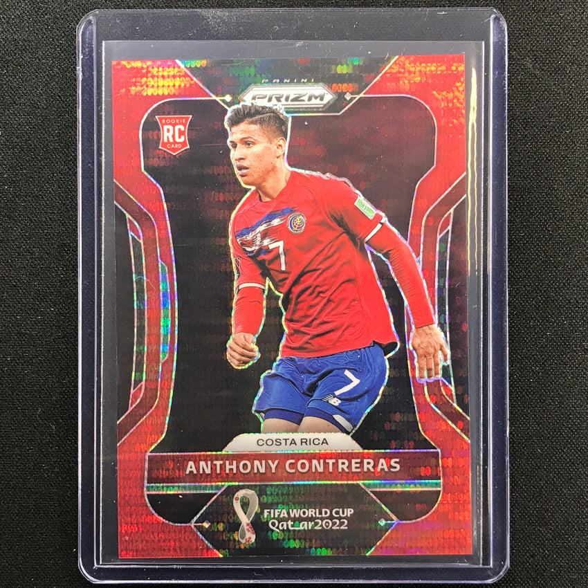 2022 Prizm Fifa World Cup Qatar Anthony Contreras Rookie Breakaway Red 96/99