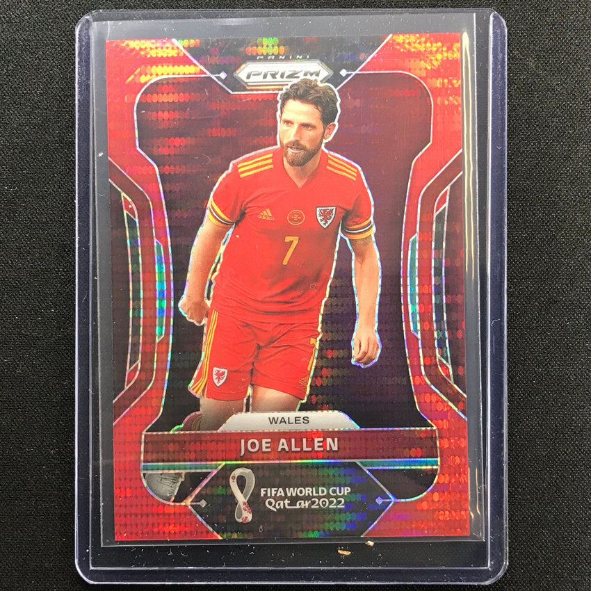 2022 Prizm Fifa World Cup Qatar Joe Allen Breakaway Red 37/99
