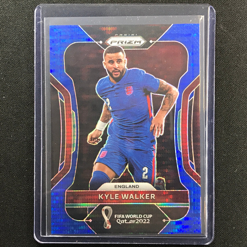 2022 Prizm Fifa World Cup Qatar Kyle Walker Breakaway Blue 26/49