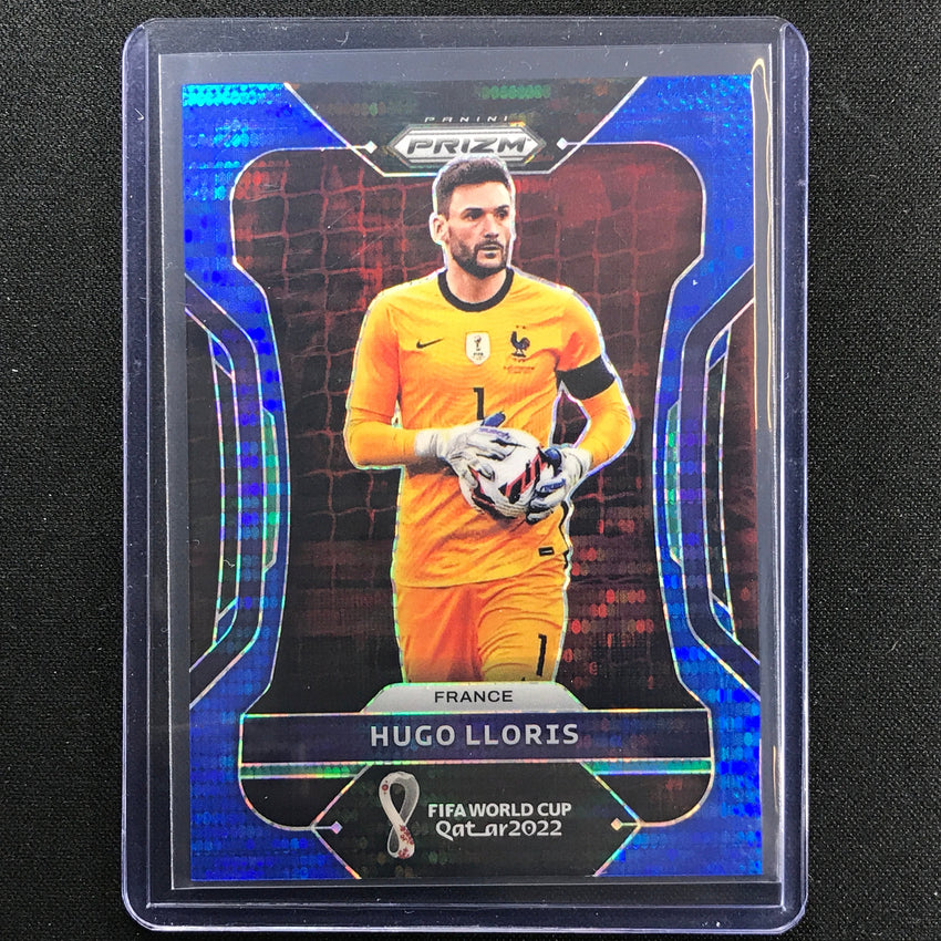 2022 Prizm Fifa World Cup Qatar Hugo Lloris Breakaway Blue 38/49