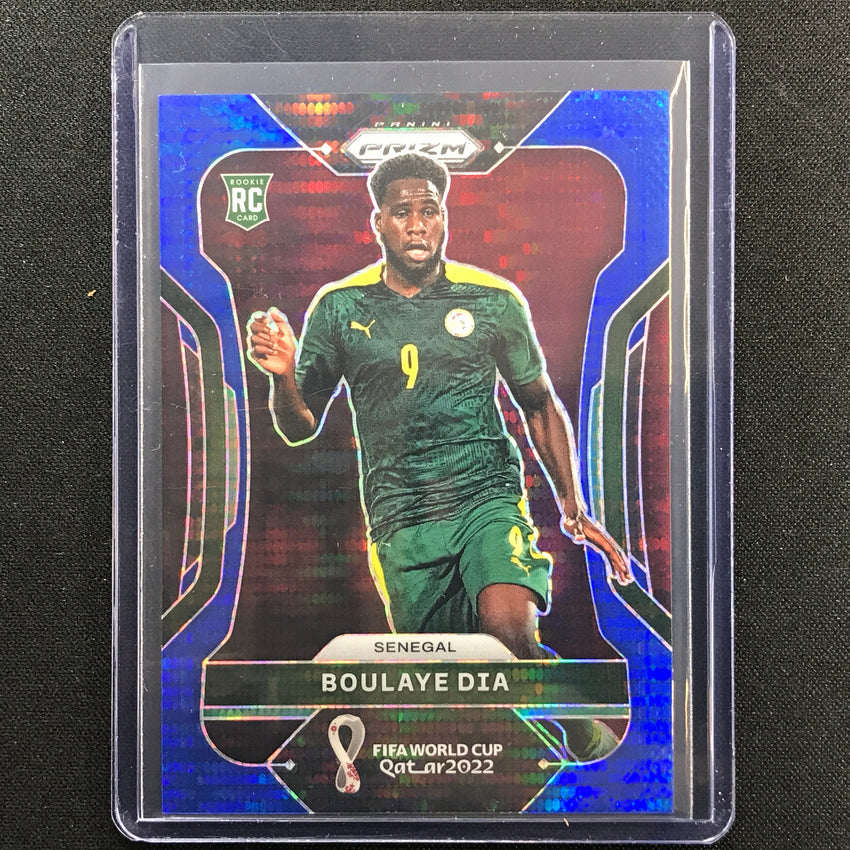 2022 Prizm Fifa World Cup Qatar Boulaye Dia Rookie Breakaway Blue 27/49