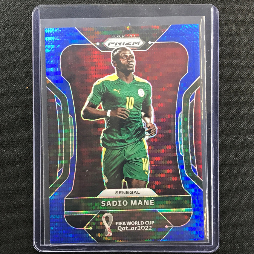 2022 Prizm Fifa World Cup Qatar Sadio Mane Breakaway Blue 40/49