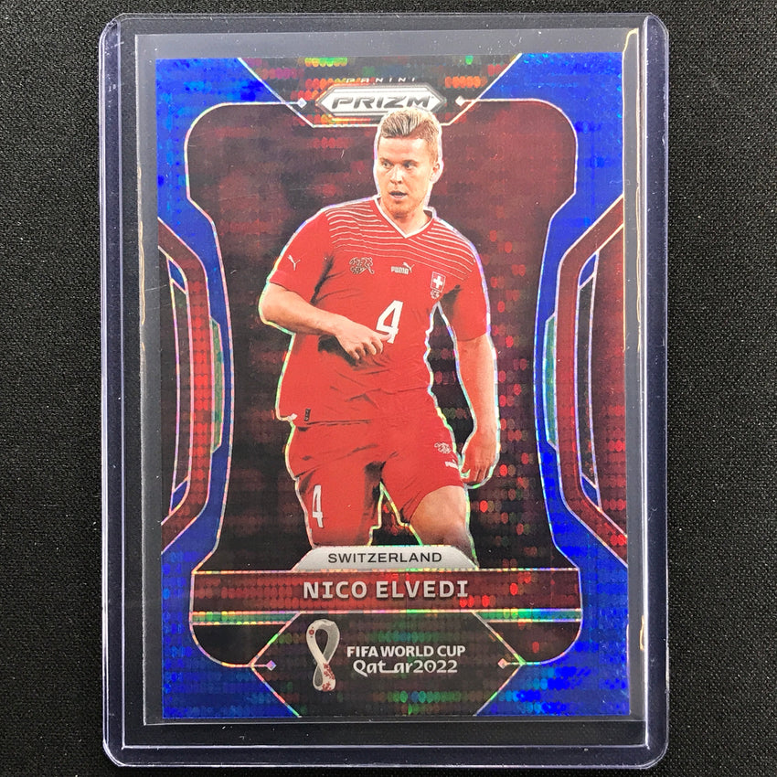 2022 Prizm Fifa World Cup Qatar Manuel Akanji Breakaway Blue 49/49