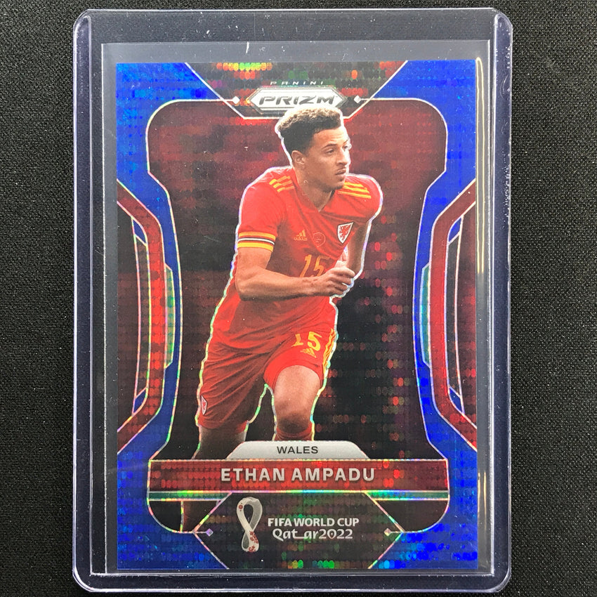 2022 Prizm Fifa World Cup Qatar Ethan Ampadu Breakaway Blue 23/49