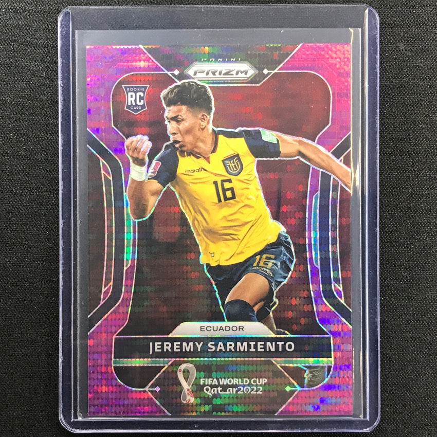 2022 Prizm Fifa World Cup Qatar Jeremy Sarmiento Rookie Breakaway Purple 11/35