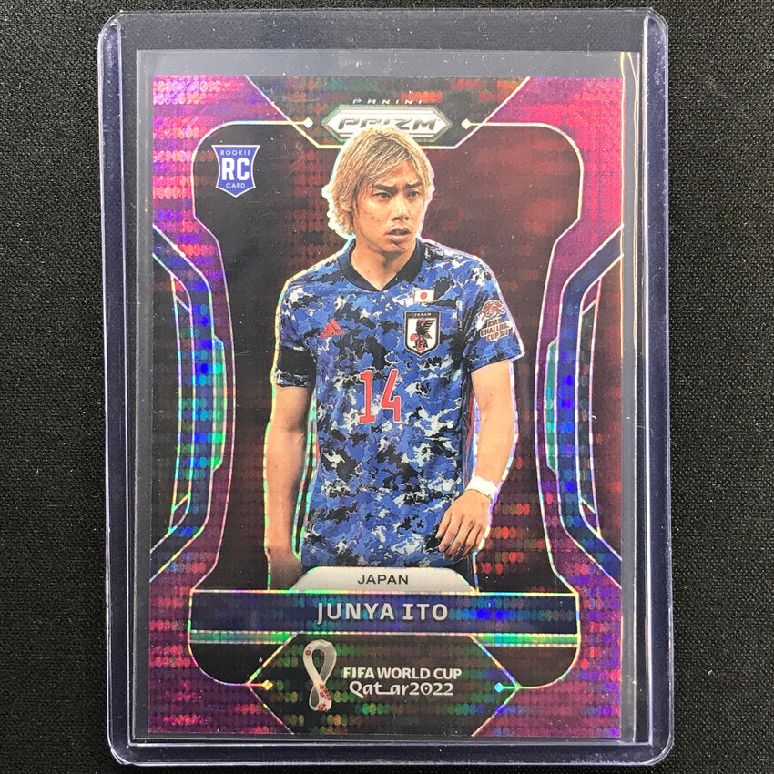 2022 Prizm Fifa World Cup Qatar Junya Ito Rookie Breakaway Purple 7/35