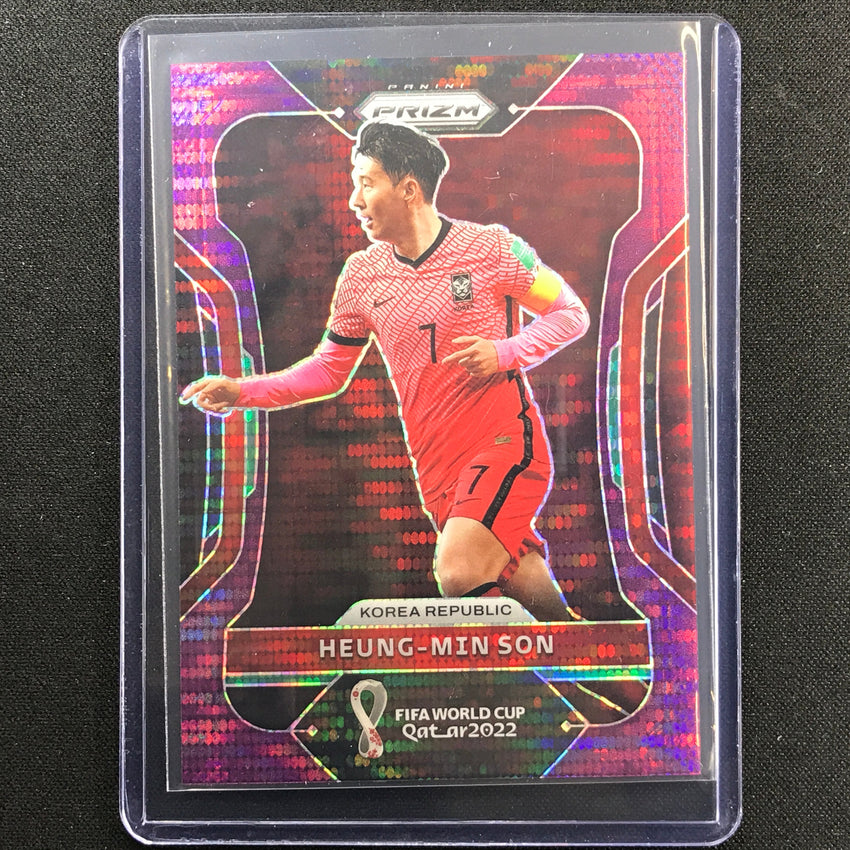 2022 Prizm Fifa World Cup Qatar Heung-min Son Breakaway Purple 24/35