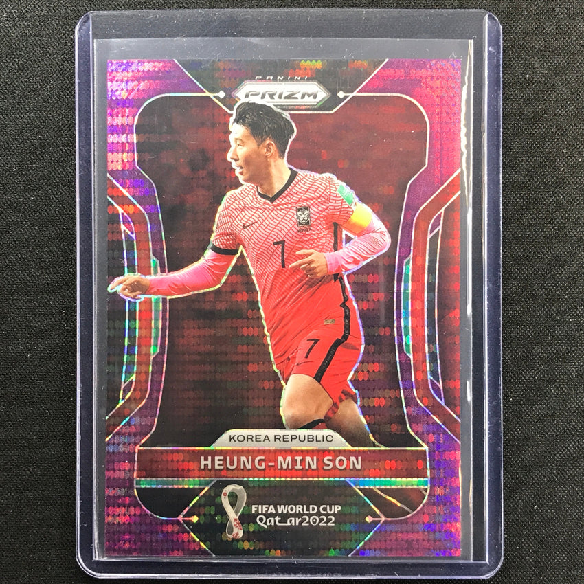2022 Prizm Fifa World Cup Qatar Heung-min Son Breakaway Purple 29/35