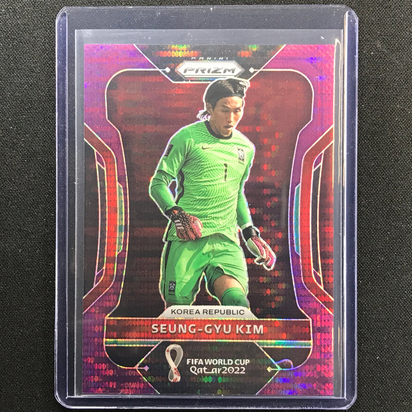 2022 Prizm Fifa World Cup Qatar Seung-gyu Kim Breakaway Purple 35/35