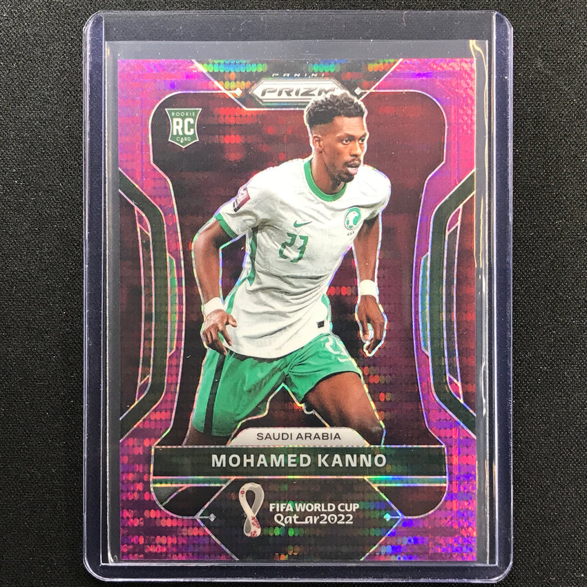 2022 Prizm Fifa World Cup Qatar Mohamed Kanno Rookie Breakaway Purple 31/35