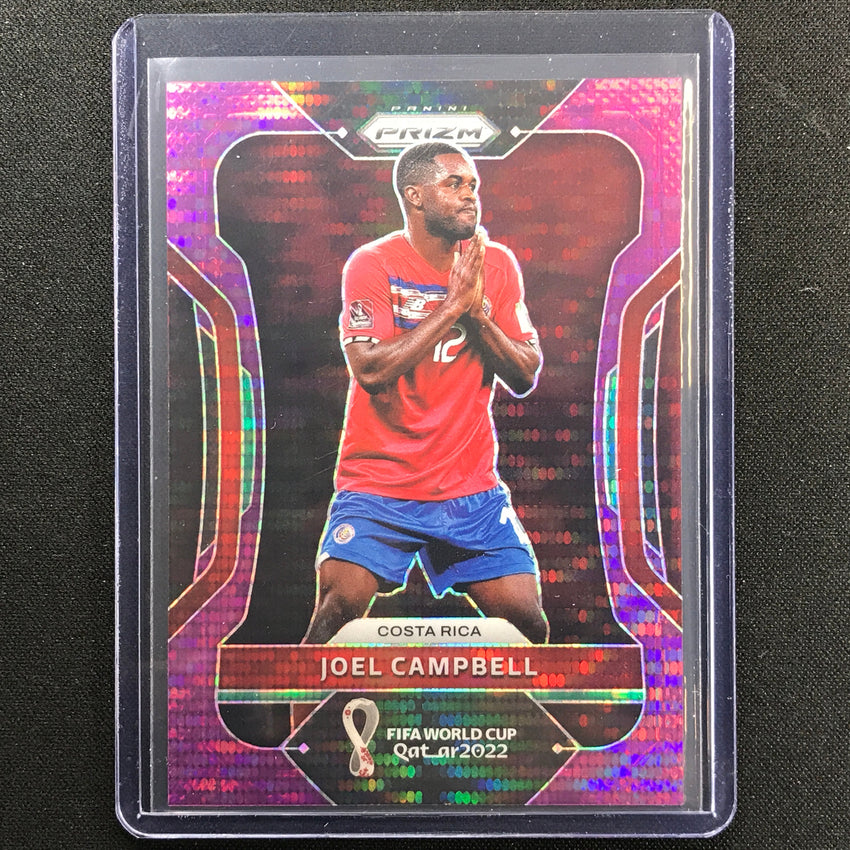 2022 Prizm Fifa World Cup Qatar Joel Campbell Breakaway Purple 17/35