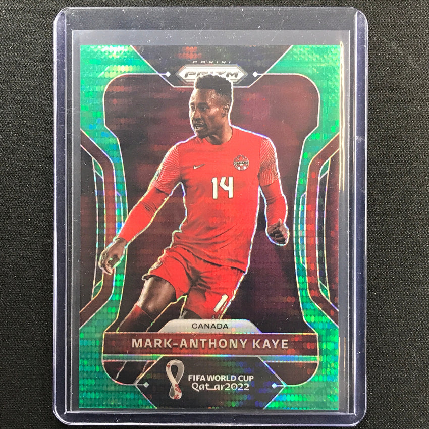2022 Prizm Fifa World Cup Qatar Mark-anthony Kaye Breakaway Green 4/5