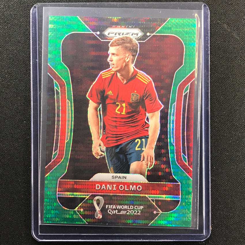 2022 Prizm Fifa World Cup Qatar Dani Olmo Breakaway Green 4/5