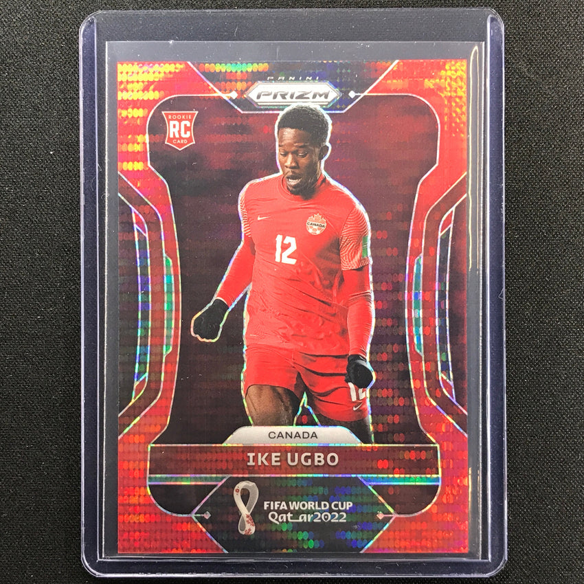 2022 Prizm Fifa World Cup Qatar Ike Ugbo Rookie Breakaway Red 12/99