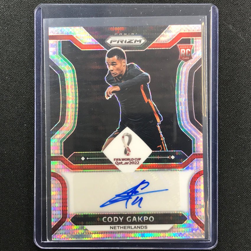2022 Prizm Fifa World Cup Qatar Cody Gakpo Rookie Breakaway Signatures Auto No Cgk