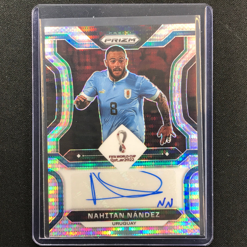 2022 Prizm Fifa World Cup Qatar Nahitan Nandez Breakaway Signatures Auto No Nn