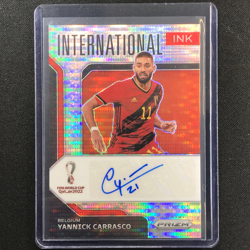 2022 Prizm Fifa World Cup Qatar Yannick Carrasco Breakaway International Auto Yc