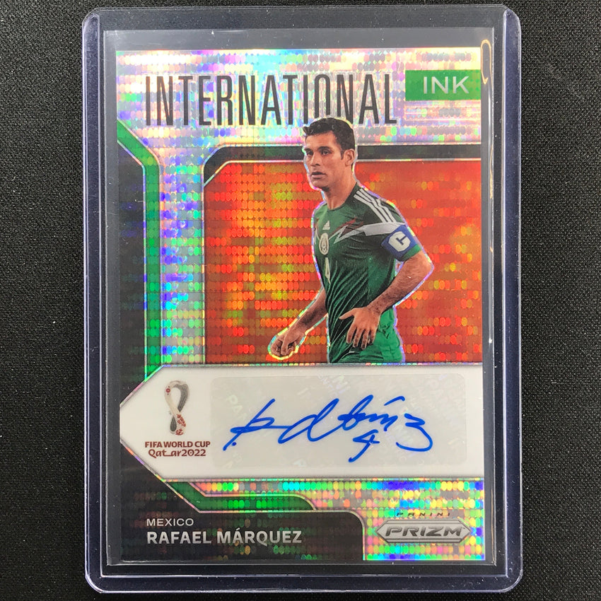 2022 Prizm FIFA World Cup Qatar RAFAEL MARQUEZ Breakaway International Auto #RM