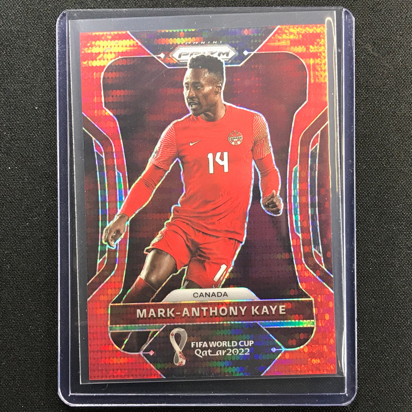 2022 Prizm Fifa World Cup Qatar Mark-anthony Kaye Breakaway Red 24/99