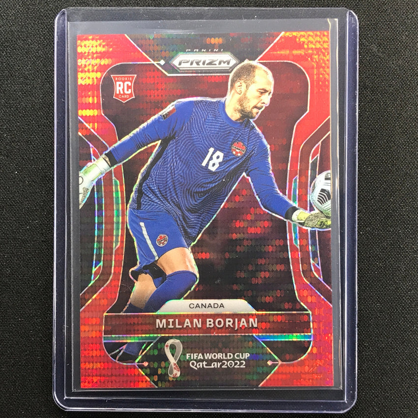 2022 Prizm Fifa World Cup Qatar Milan Borjan Rookie Breakaway Red 71/99