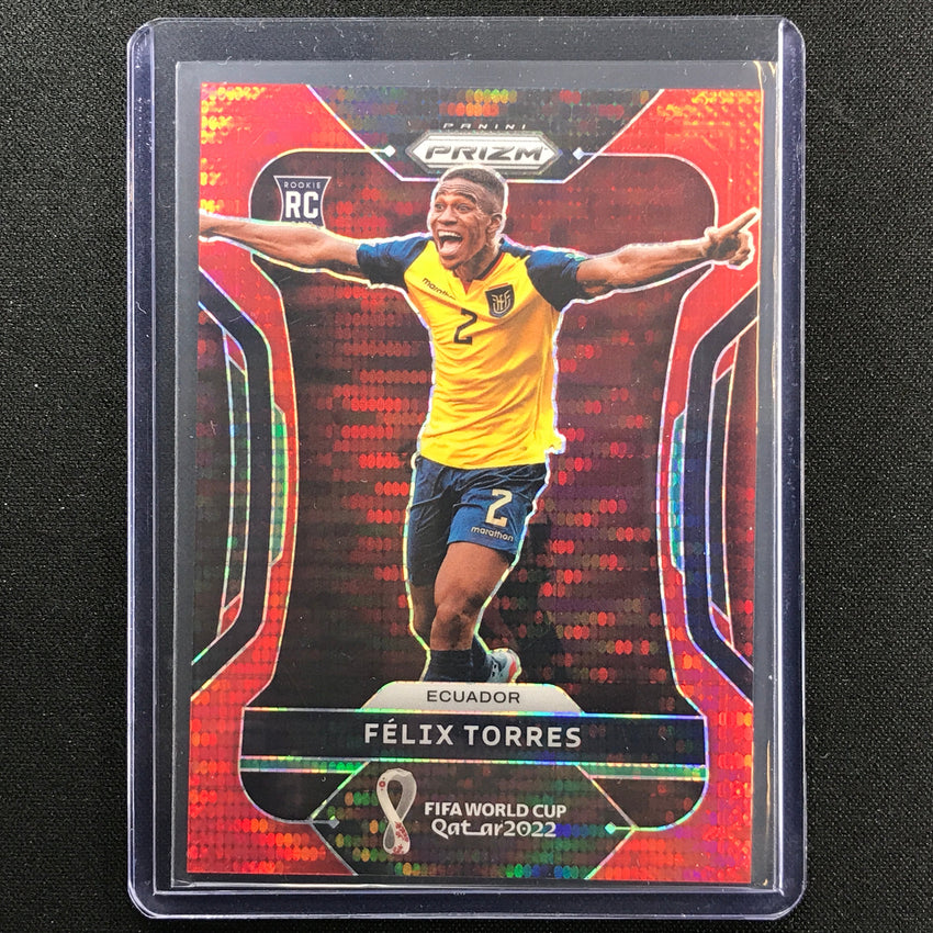 2022 Prizm Fifa World Cup Qatar Felix Torres Rookie Breakaway Red 90/99
