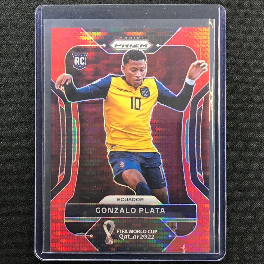 2022 Prizm Fifa World Cup Qatar Gonzalo Plata Rookie Breakaway Red 84/99