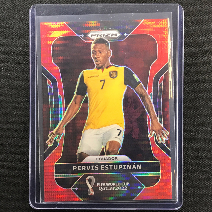 2022 Prizm Fifa World Cup Qatar Pervis Estupinan Breakaway Red 66/99