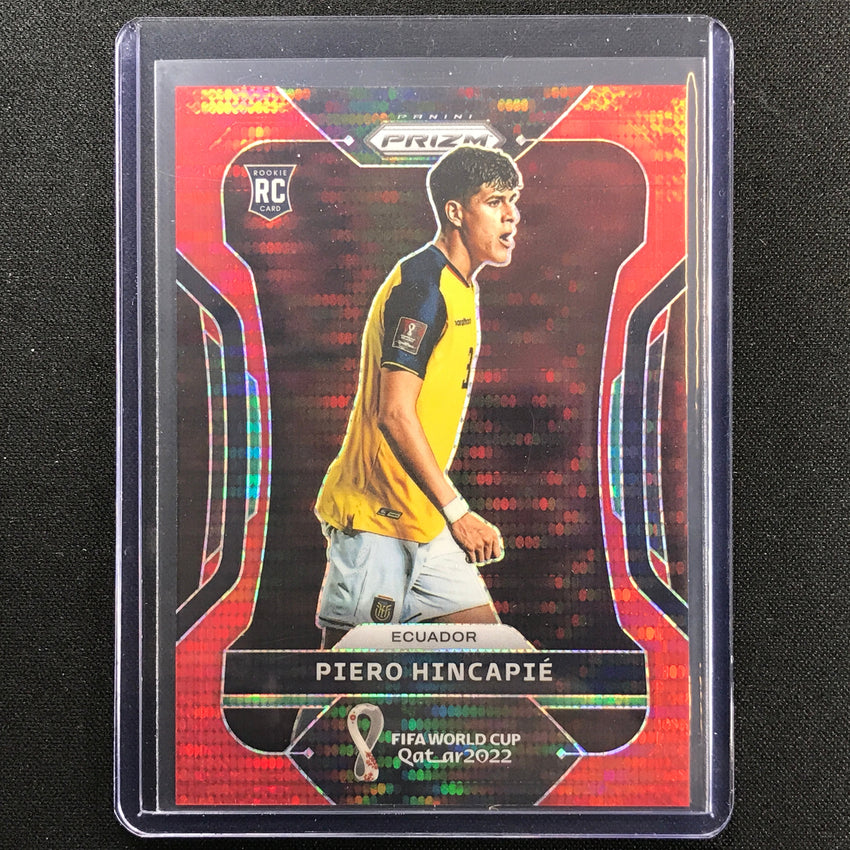 2022 Prizm Fifa World Cup Qatar Piero Hincapie Rookie Breakaway Red 38/99