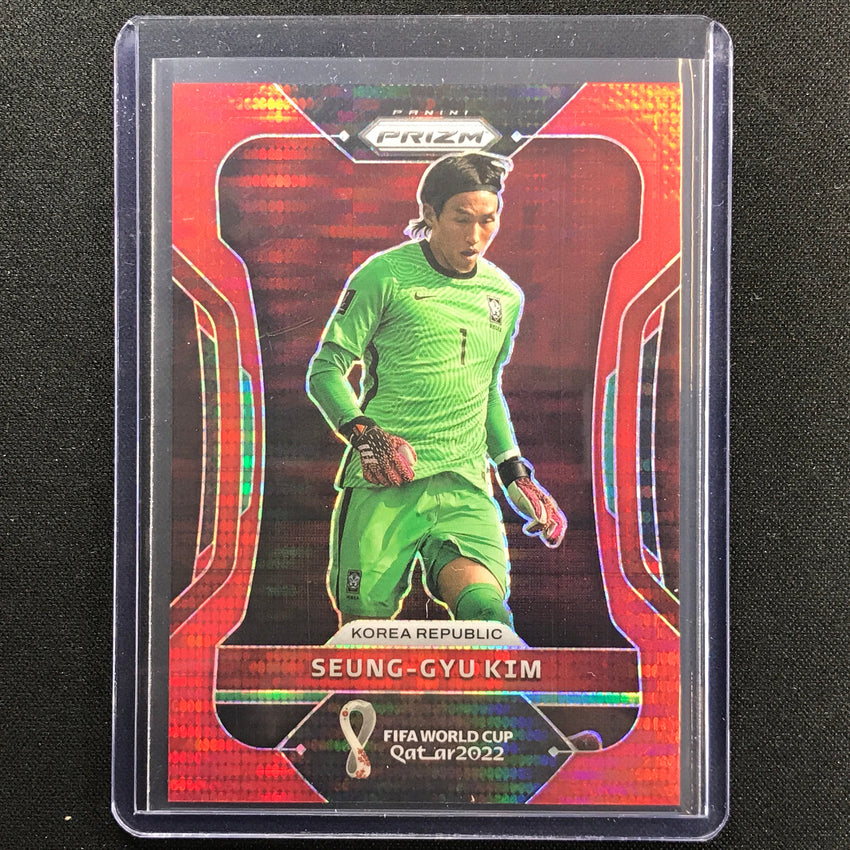 2022 Prizm Fifa World Cup Qatar Seung-gyu Kim Breakaway Red 6/99