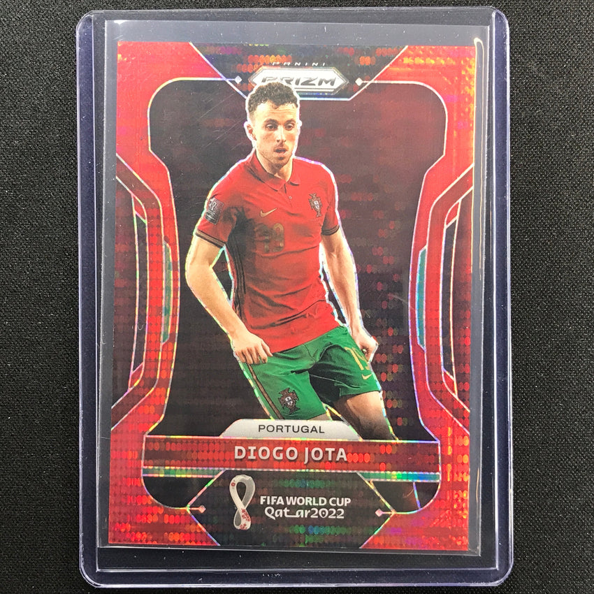 2022 Prizm Fifa World Cup Qatar Diogo Jota Breakaway Red 10/99