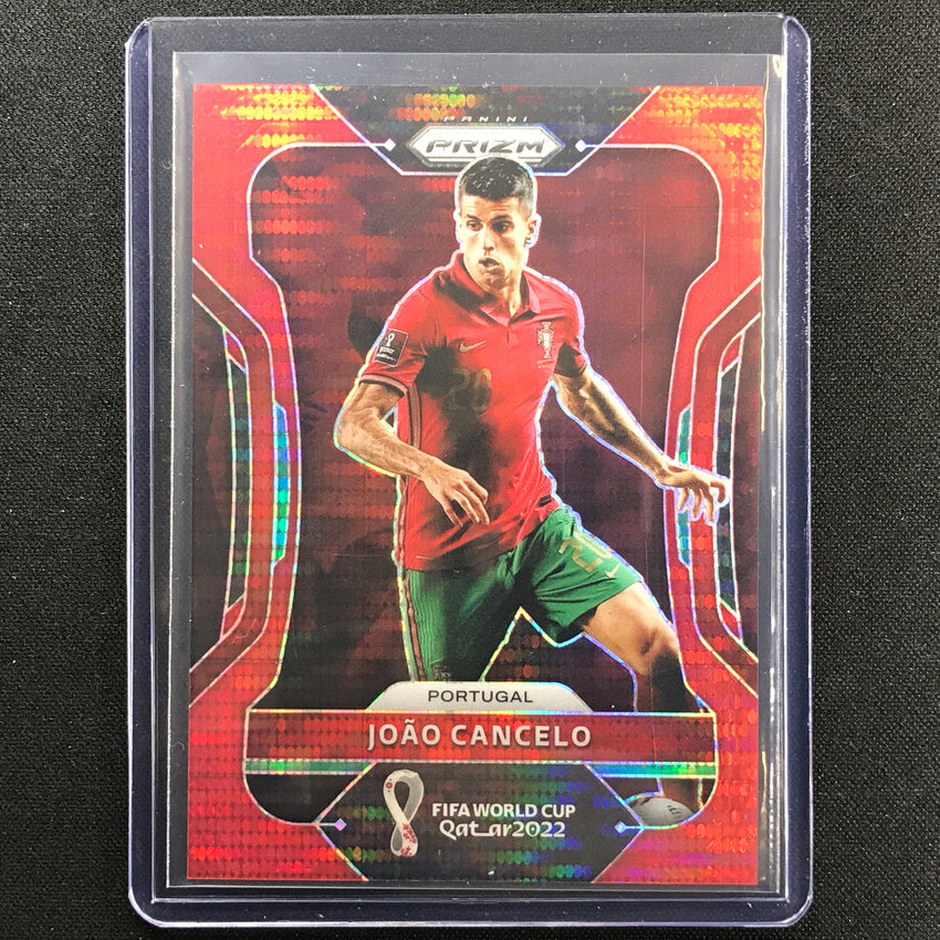 2022 Prizm Fifa World Cup Qatar Joao Cancelo Breakaway Red 81/99