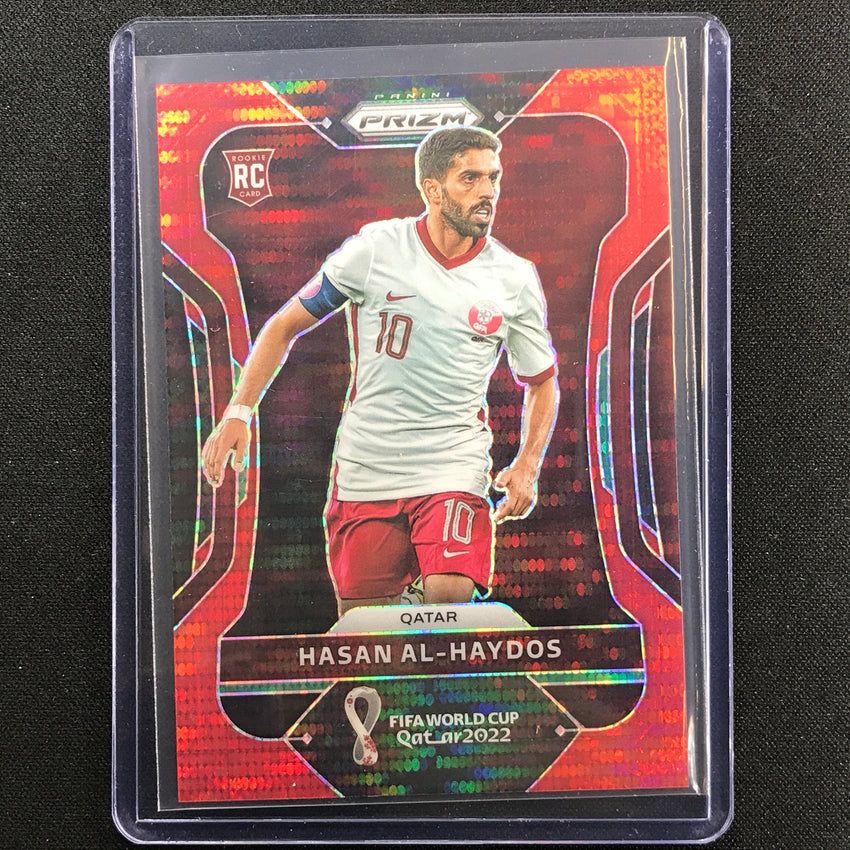 2022 Prizm Fifa World Cup Qatar Hasan Al-haydos Rookie Breakaway Red 46/99
