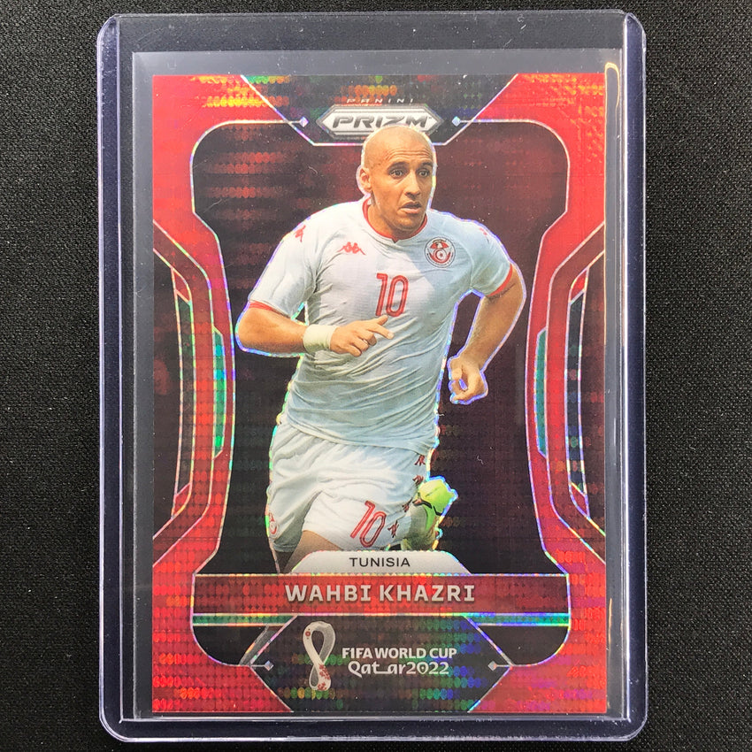 2022 Prizm Fifa World Cup Qatar Wahbi Khazri Breakaway Red 97/99