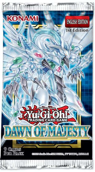 YU-GI-OH! TCG Dawn of Majesty Booster Pack 1st Edition