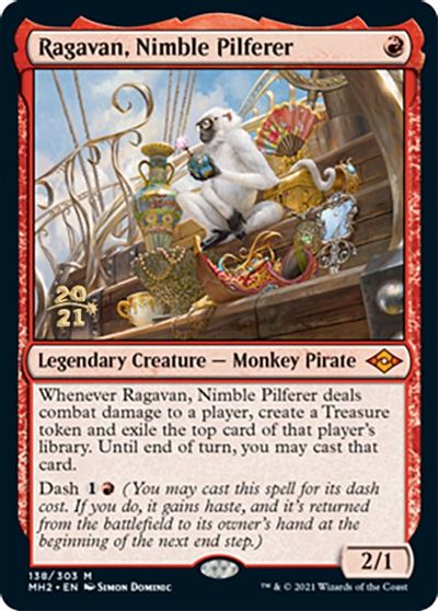 Ragavan Nimble Pilferer 138/303 - Mythic Modern Horizons 2