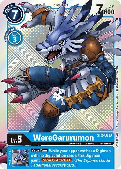 Foil Weregarurumon St2-08 - Tournament Pack Vol.2 Promo