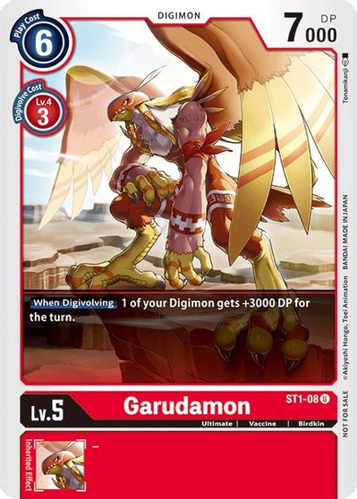 Garudamon ST1-08 - Digimon Tamer Party Promo
