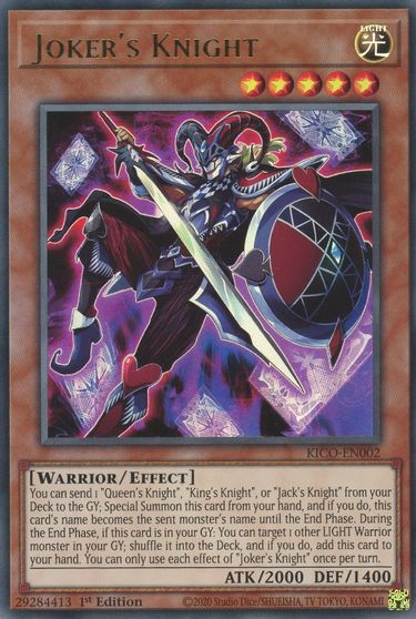 Jokers Knight - KICO-EN002 - Ultra Rare 1st Edition