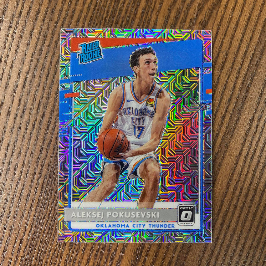 2020-21 Donruss Optic ALEKSEJ POKUSEVSKI Rated Rookie Choice Mojo Silver #167
